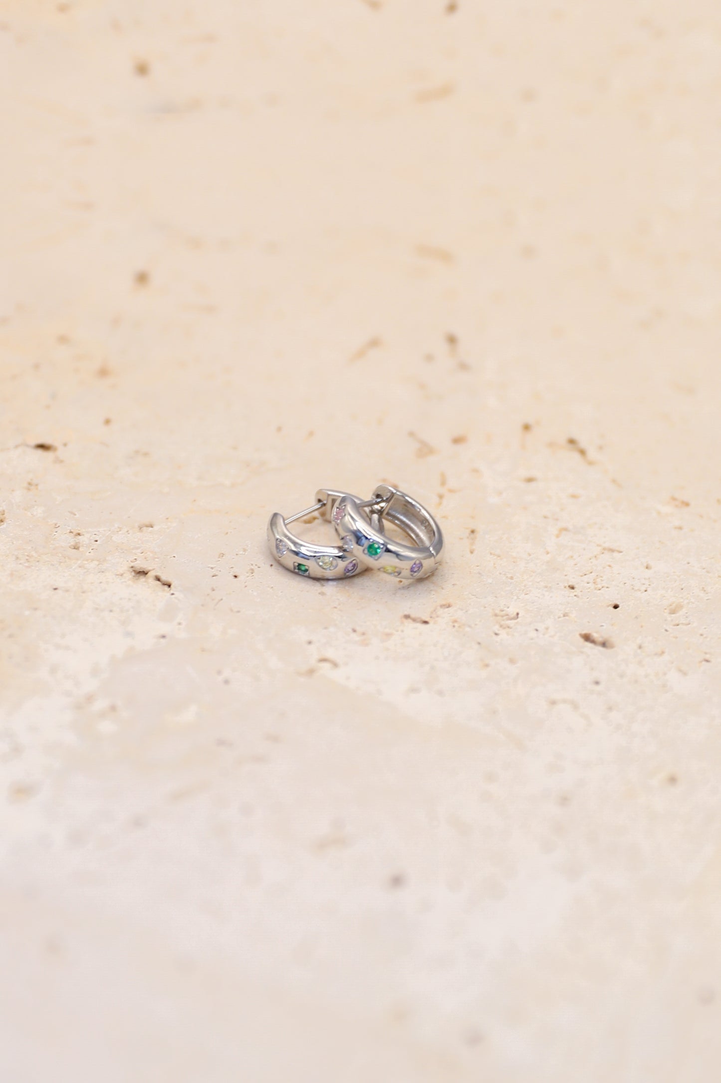 Beau Earrings - Silver