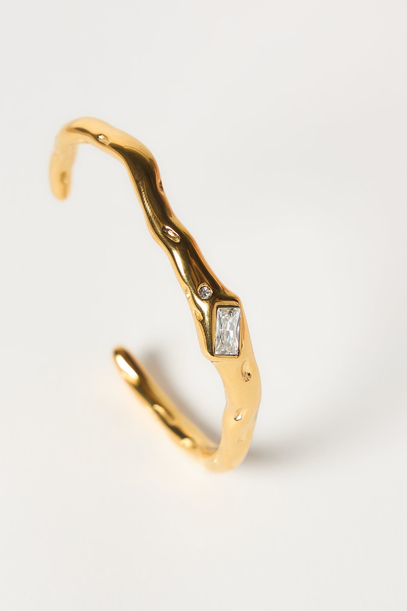 Evelyn Bangle - Gold / Diamond - PERTH STOCKIST - AUSTRALIAN STOCKIST - WA STOCKIST - AUSTRALIA STOCKIST - AUS STOCKIST - PERTH BOUTIQUE - WA BOUTIQUE - AUS BOUTIQUE - AUSTRALIA BOUTIQUE