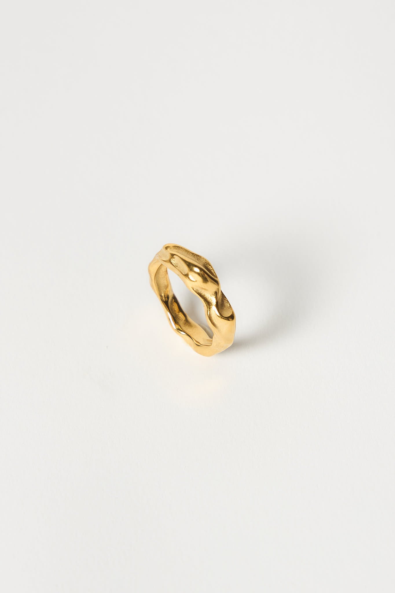 Hazel Ring - Gold - textured ring - gold - - PERTH STOCKIST - AUSTRALIAN STOCKIST - WA STOCKIST - AUSTRALIA STOCKIST - AUS STOCKIST - PERTH BOUTIQUE - WA BOUTIQUE - AUS BOUTIQUE - AUSTRALIA BOUTIQUE