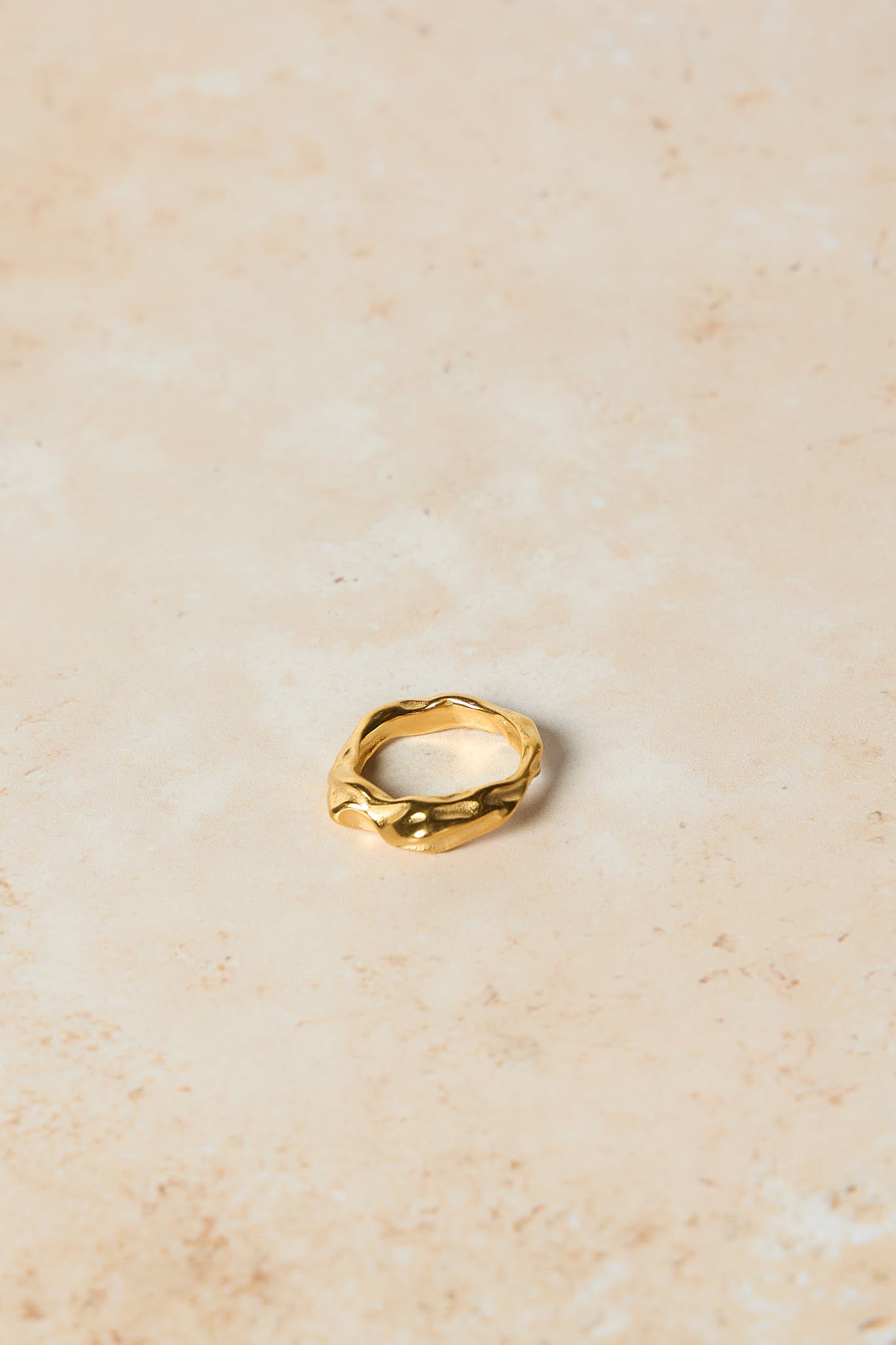 Hazel Ring - Gold - textured ring - gold - - PERTH STOCKIST - AUSTRALIAN STOCKIST - WA STOCKIST - AUSTRALIA STOCKIST - AUS STOCKIST - PERTH BOUTIQUE - WA BOUTIQUE - AUS BOUTIQUE - AUSTRALIA BOUTIQUE