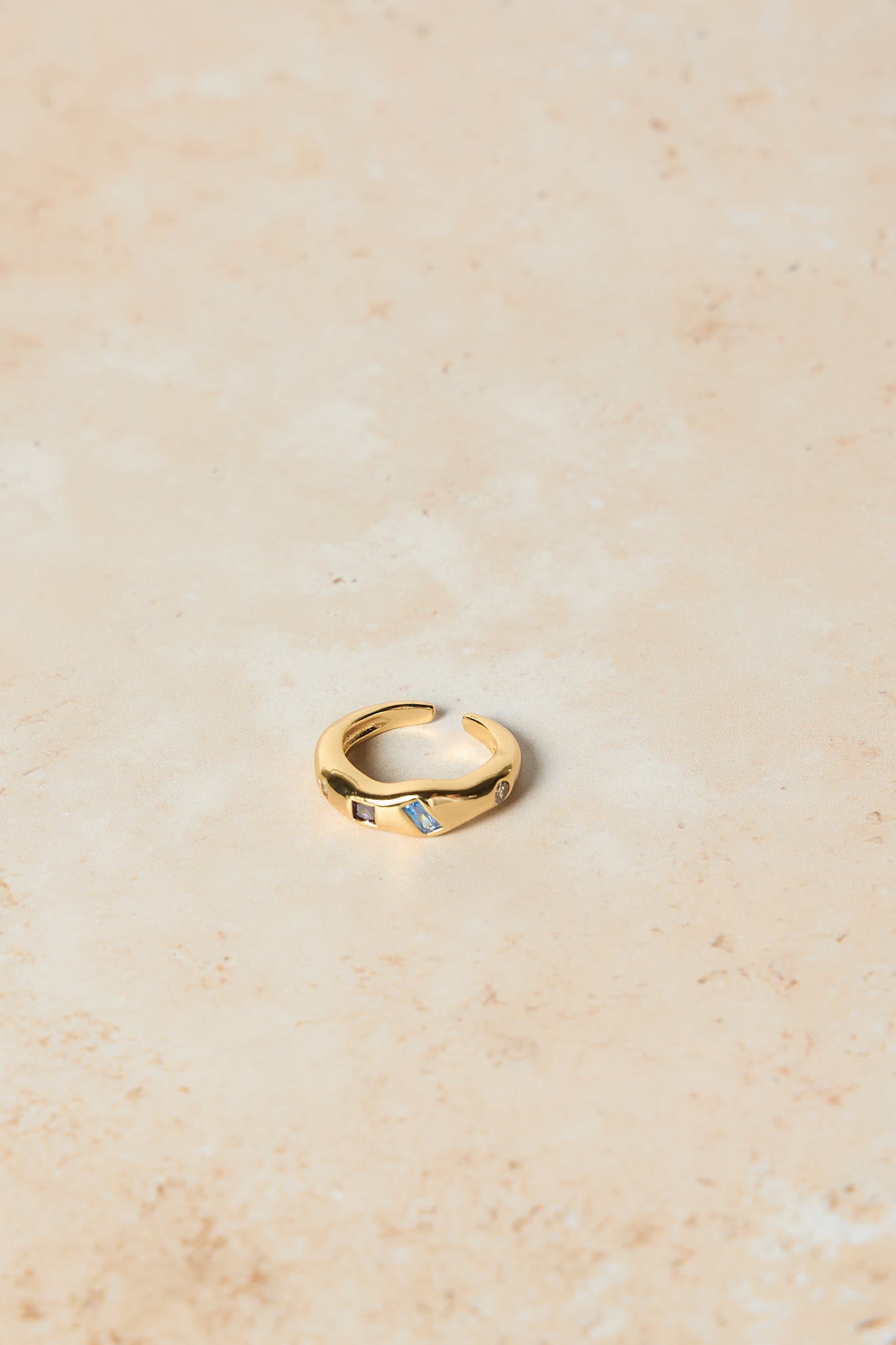 Mila Ring - Gold - PERTH STOCKIST - AUSTRALIAN STOCKIST - WA STOCKIST - AUSTRALIA STOCKIST - AUS STOCKIST - PERTH BOUTIQUE - WA BOUTIQUE - AUS BOUTIQUE - AUSTRALIA BOUTIQUE - RAINBOW STONE