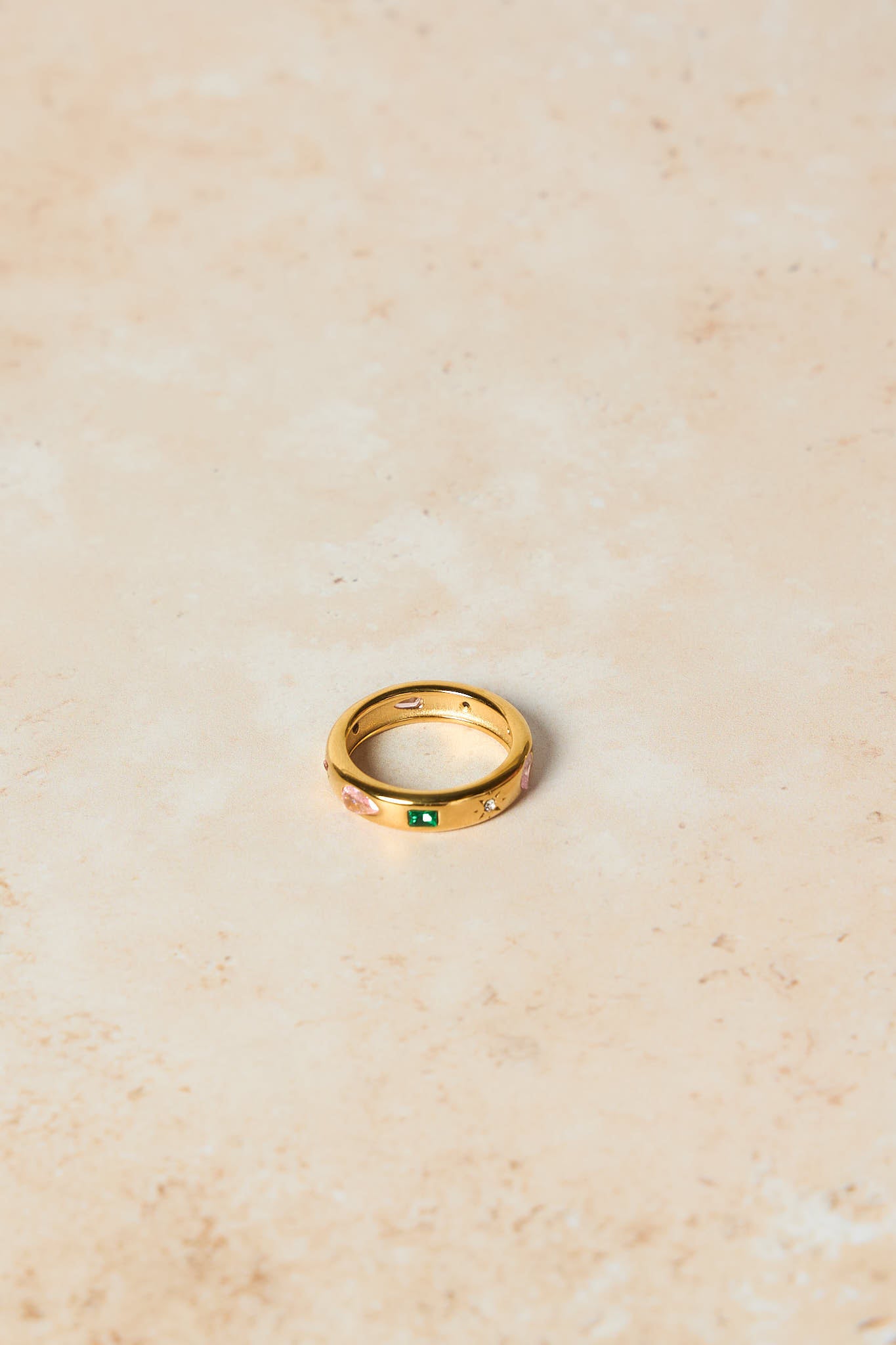 Payton Ring - Gold - PERTH STOCKIST - AUSTRALIAN STOCKIST - WA STOCKIST - AUSTRALIA STOCKIST - AUS STOCKIST - PERTH BOUTIQUE - WA BOUTIQUE - AUS BOUTIQUE - AUSTRALIA BOUTIQUE - rainbow stones