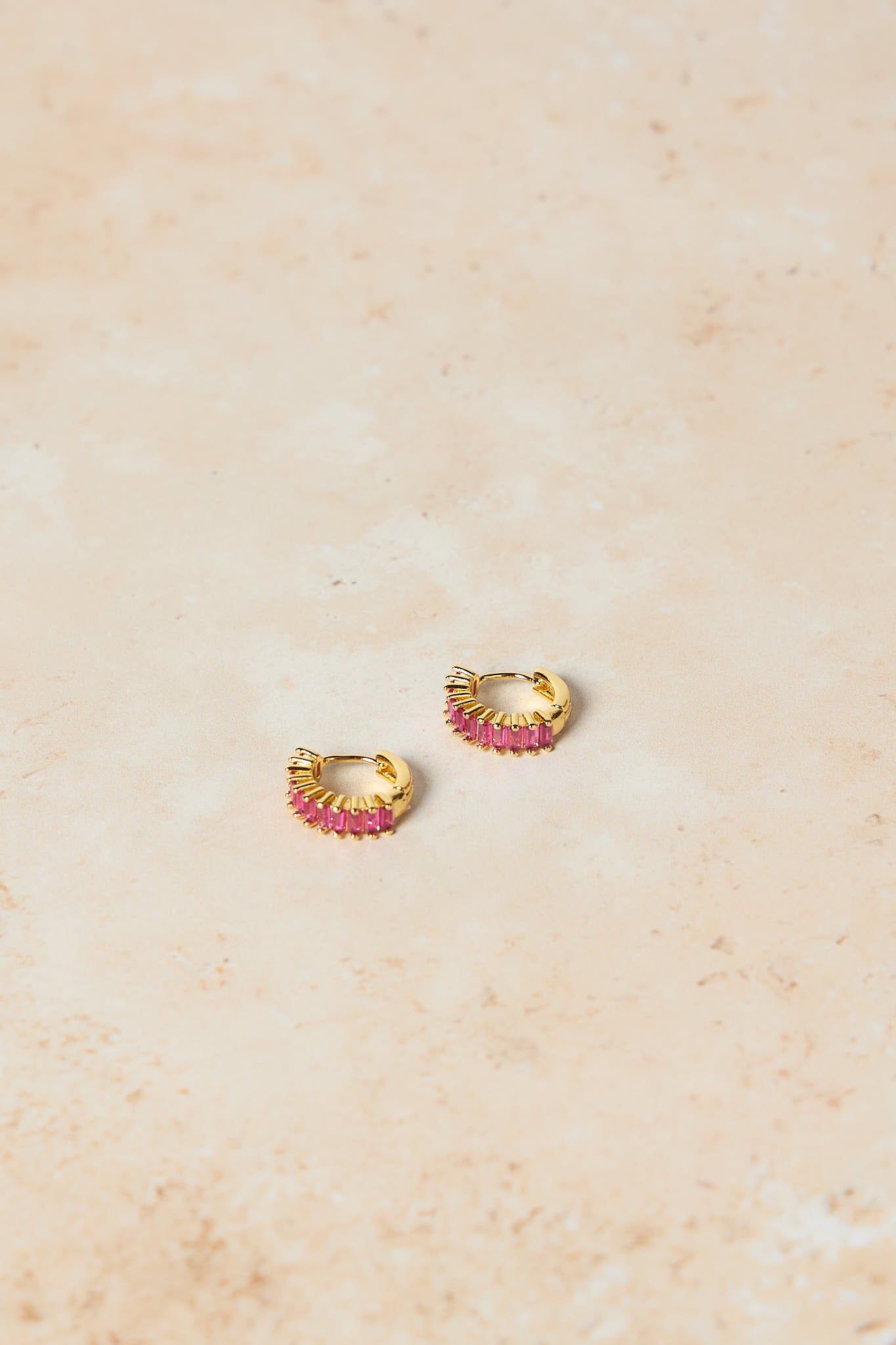 Ivy Earrings - Fuchsia / Gold - PERTH STOCKIST - AUSTRALIAN STOCKIST - WA STOCKIST - AUSTRALIA STOCKIST - AUS STOCKIST - PERTH BOUTIQUE - WA BOUTIQUE - AUS BOUTIQUE - AUSTRALIA BOUTIQUE
