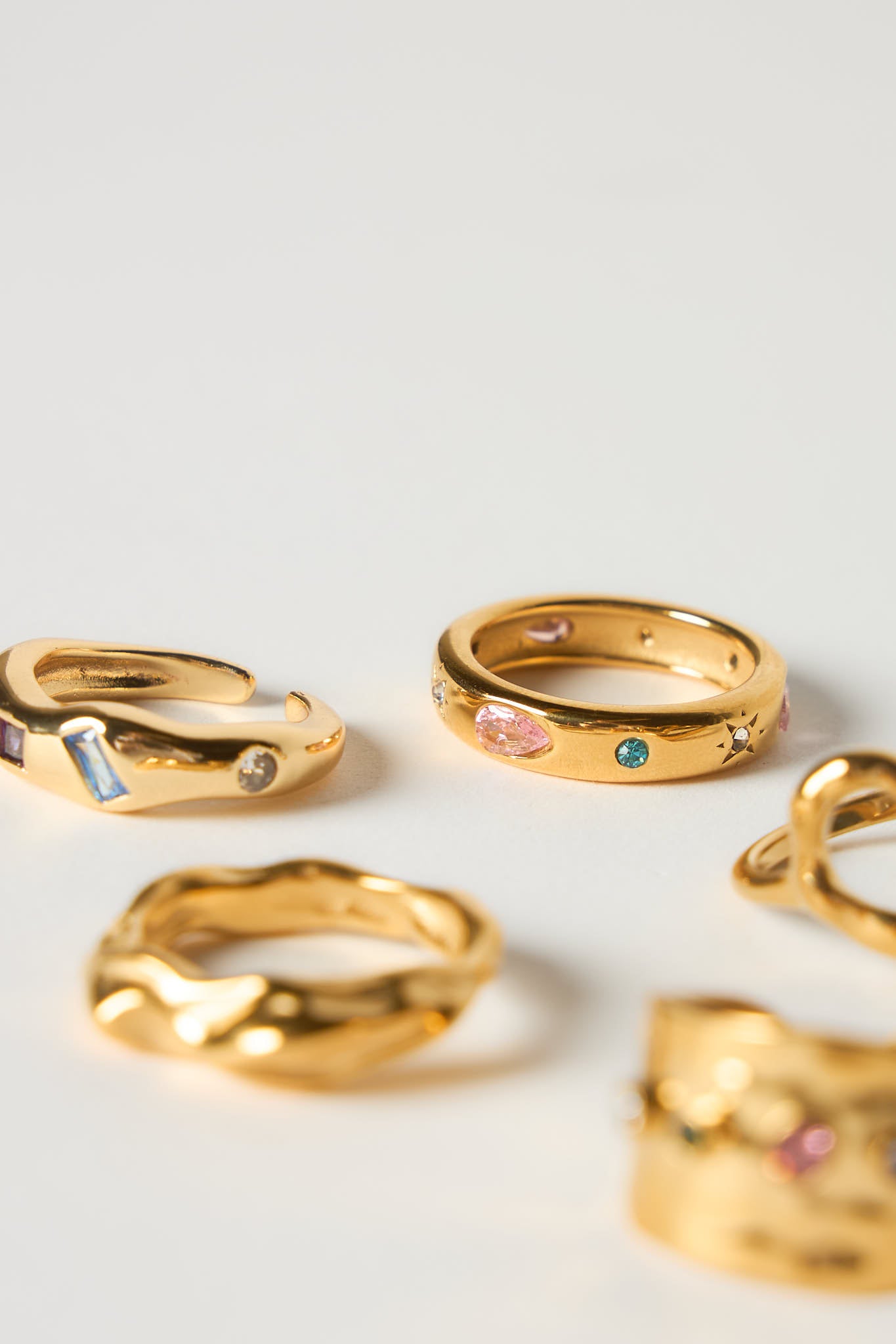 Payton Ring - Gold - PERTH STOCKIST - AUSTRALIAN STOCKIST - WA STOCKIST - AUSTRALIA STOCKIST - AUS STOCKIST - PERTH BOUTIQUE - WA BOUTIQUE - AUS BOUTIQUE - AUSTRALIA BOUTIQUE - rainbow stones