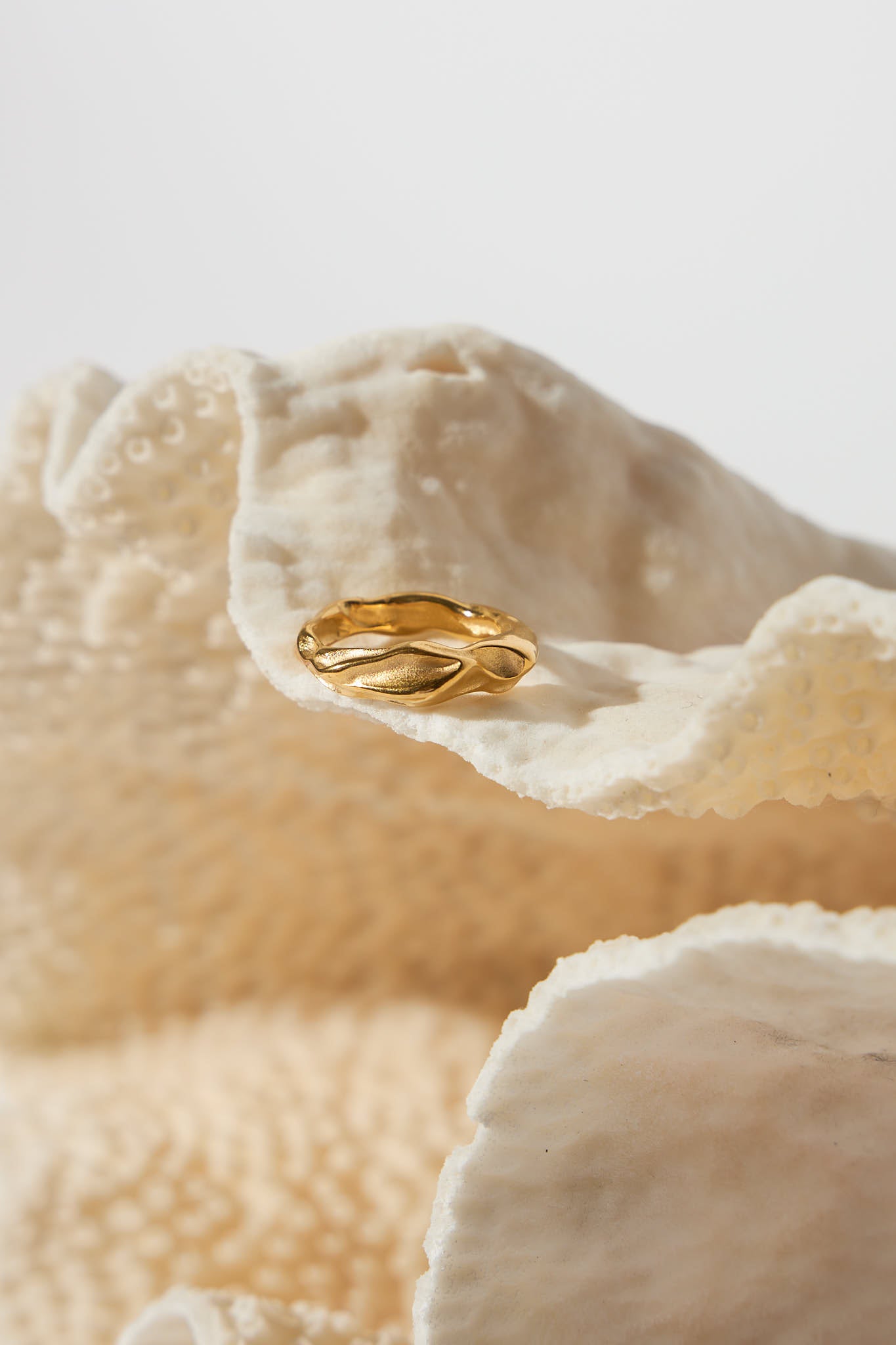 Hazel Ring - Gold - textured ring - gold - - PERTH STOCKIST - AUSTRALIAN STOCKIST - WA STOCKIST - AUSTRALIA STOCKIST - AUS STOCKIST - PERTH BOUTIQUE - WA BOUTIQUE - AUS BOUTIQUE - AUSTRALIA BOUTIQUE