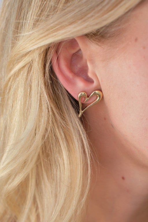 Amore Earrings - Gold