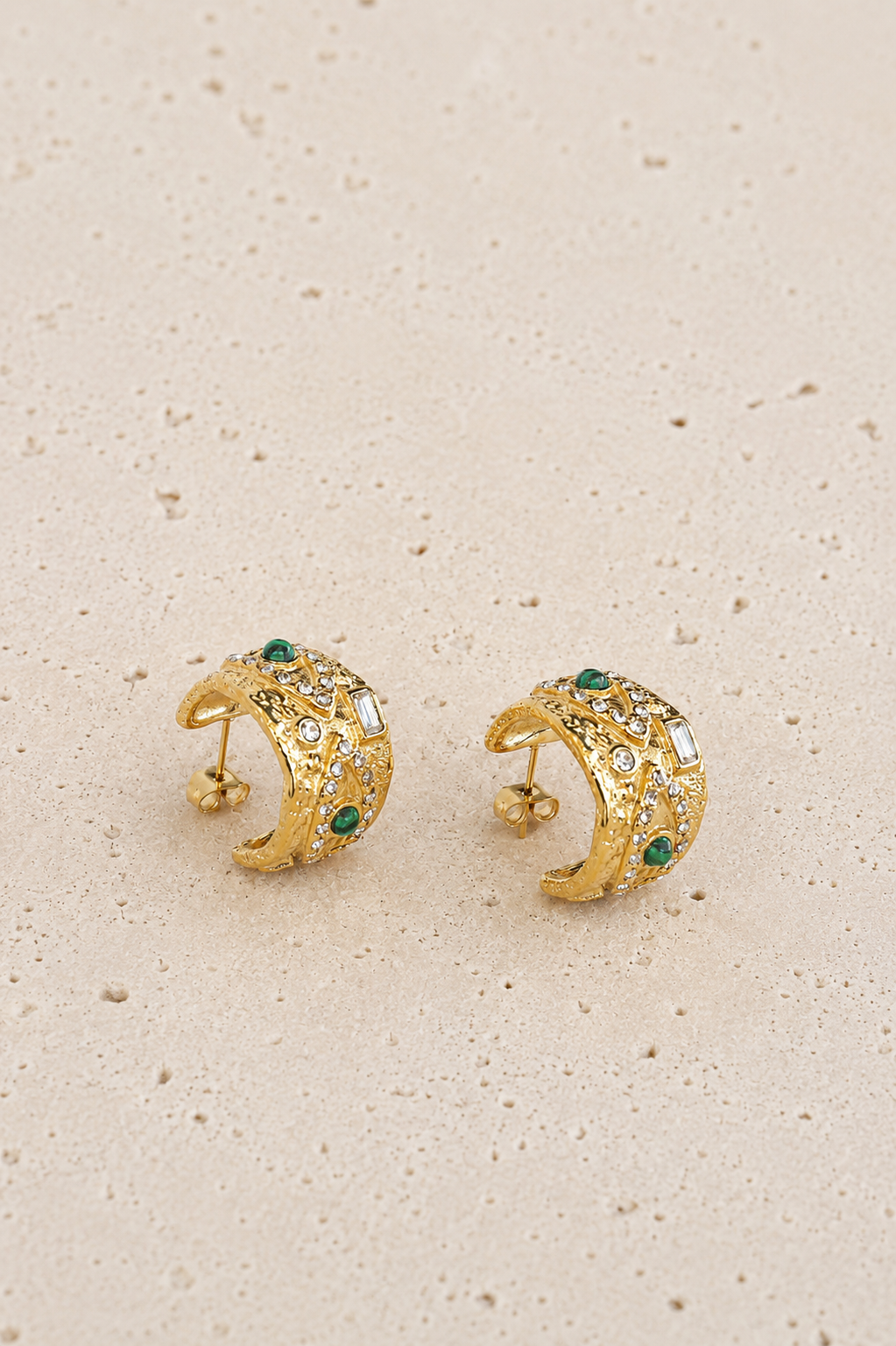 Isla Hoop Earrings - Gold