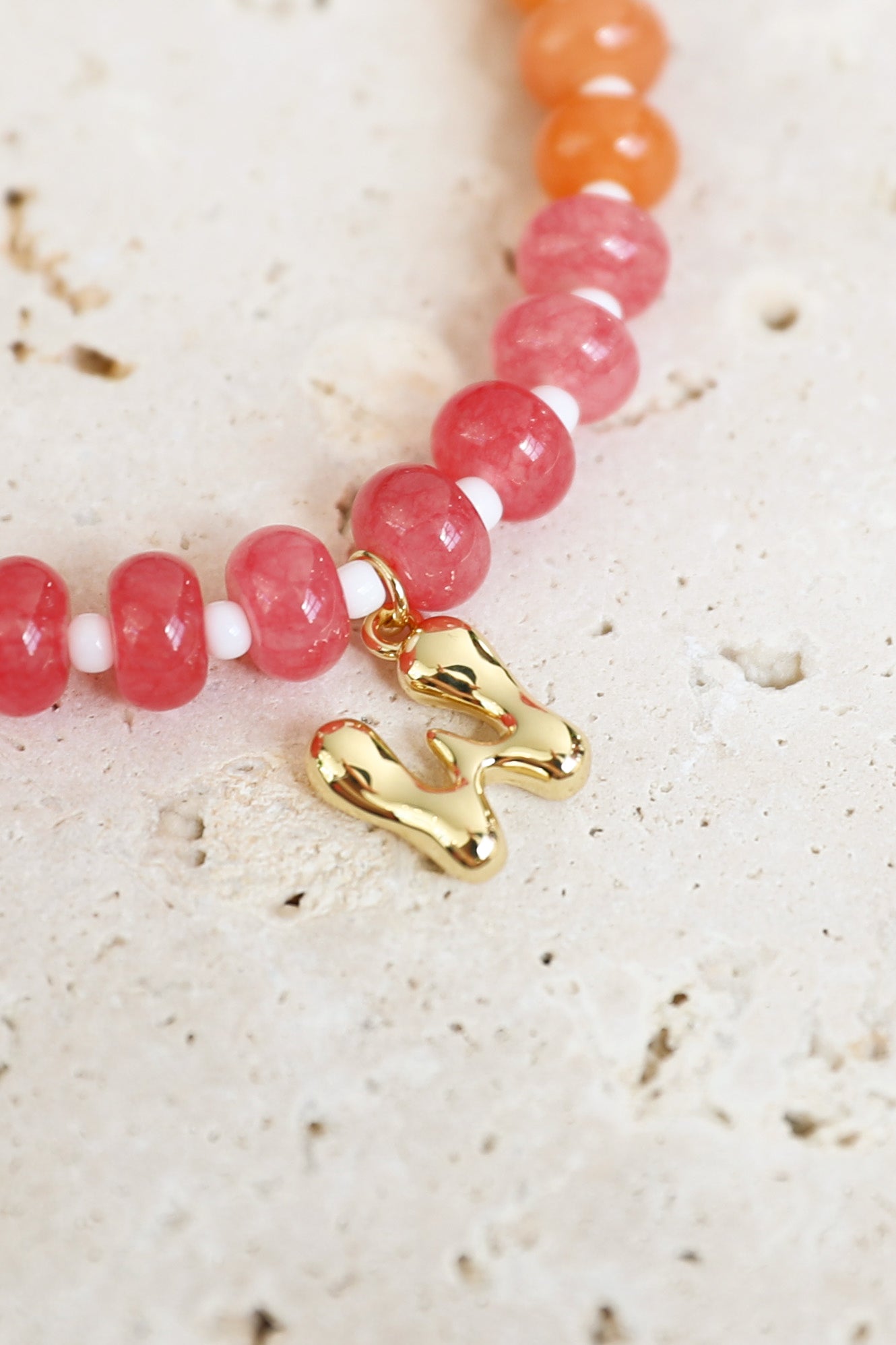 Billie Initial Necklace - Gold