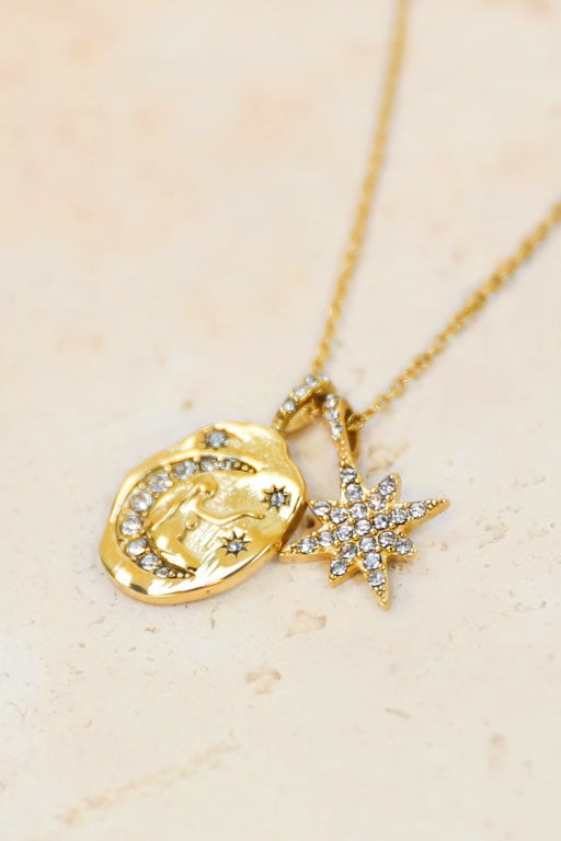 Celeste Necklace - Gold