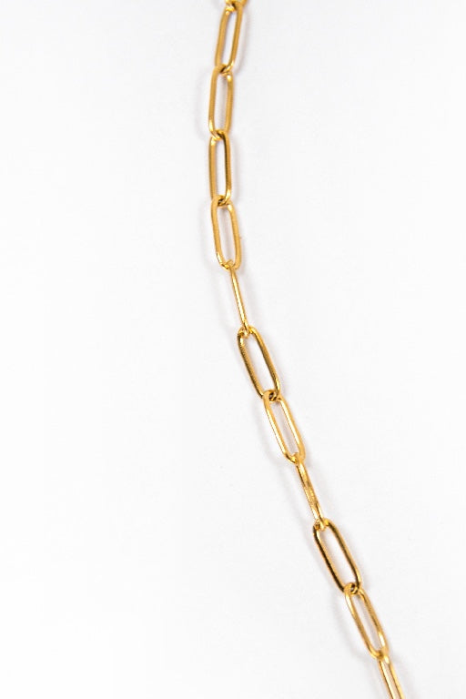 Francesca Charm Necklace - Gold