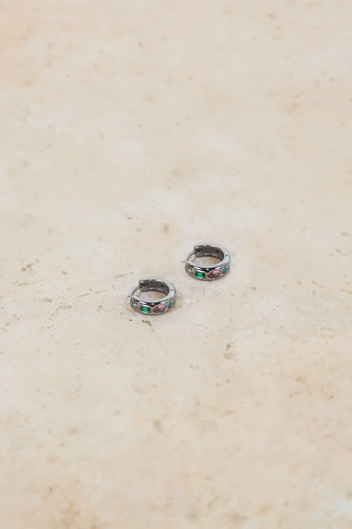 June Earrings - Silver