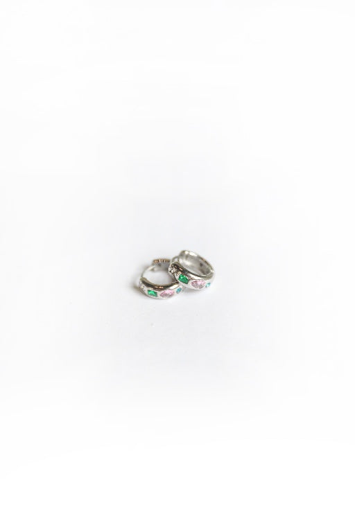 June Earrings - Silver
