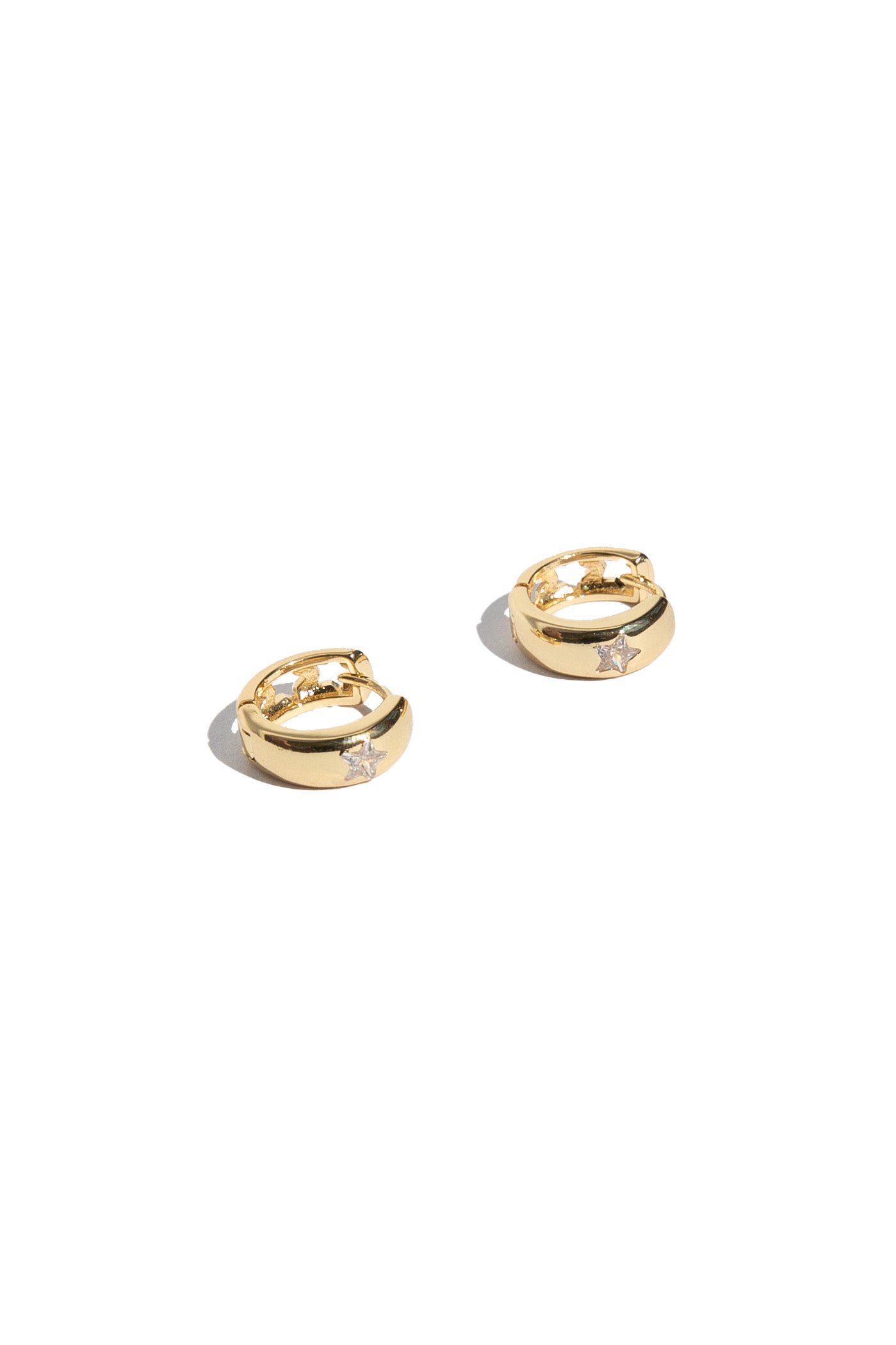 Ollie Hoop Earrings - Gold