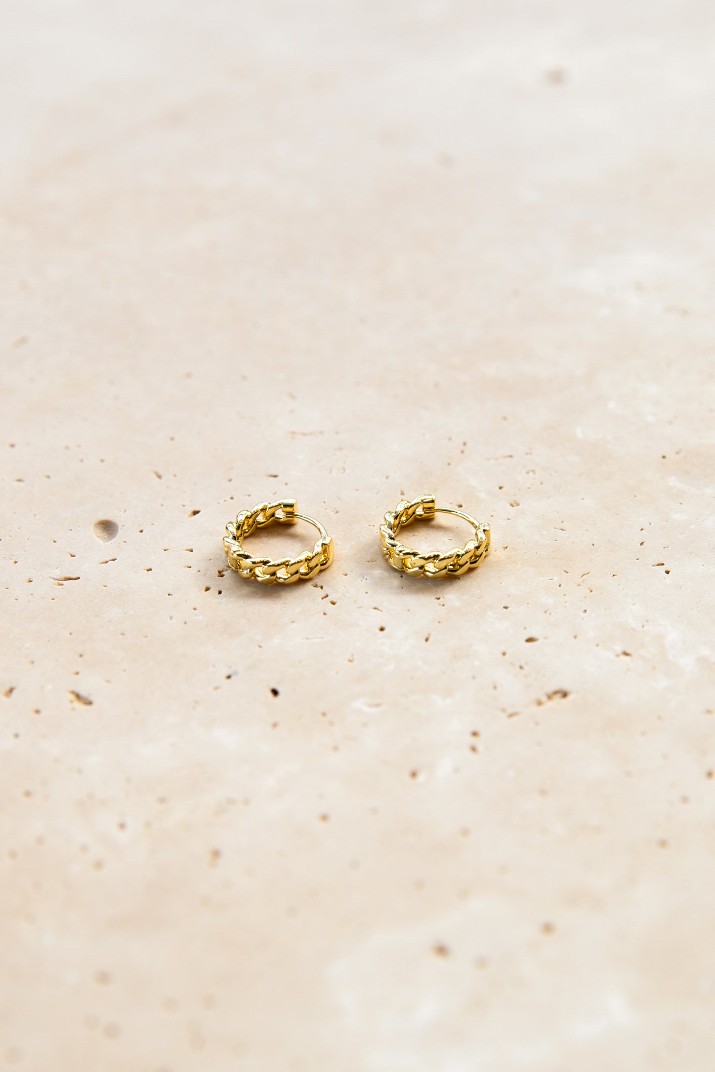 Tessa Hoop Earrings - Gold