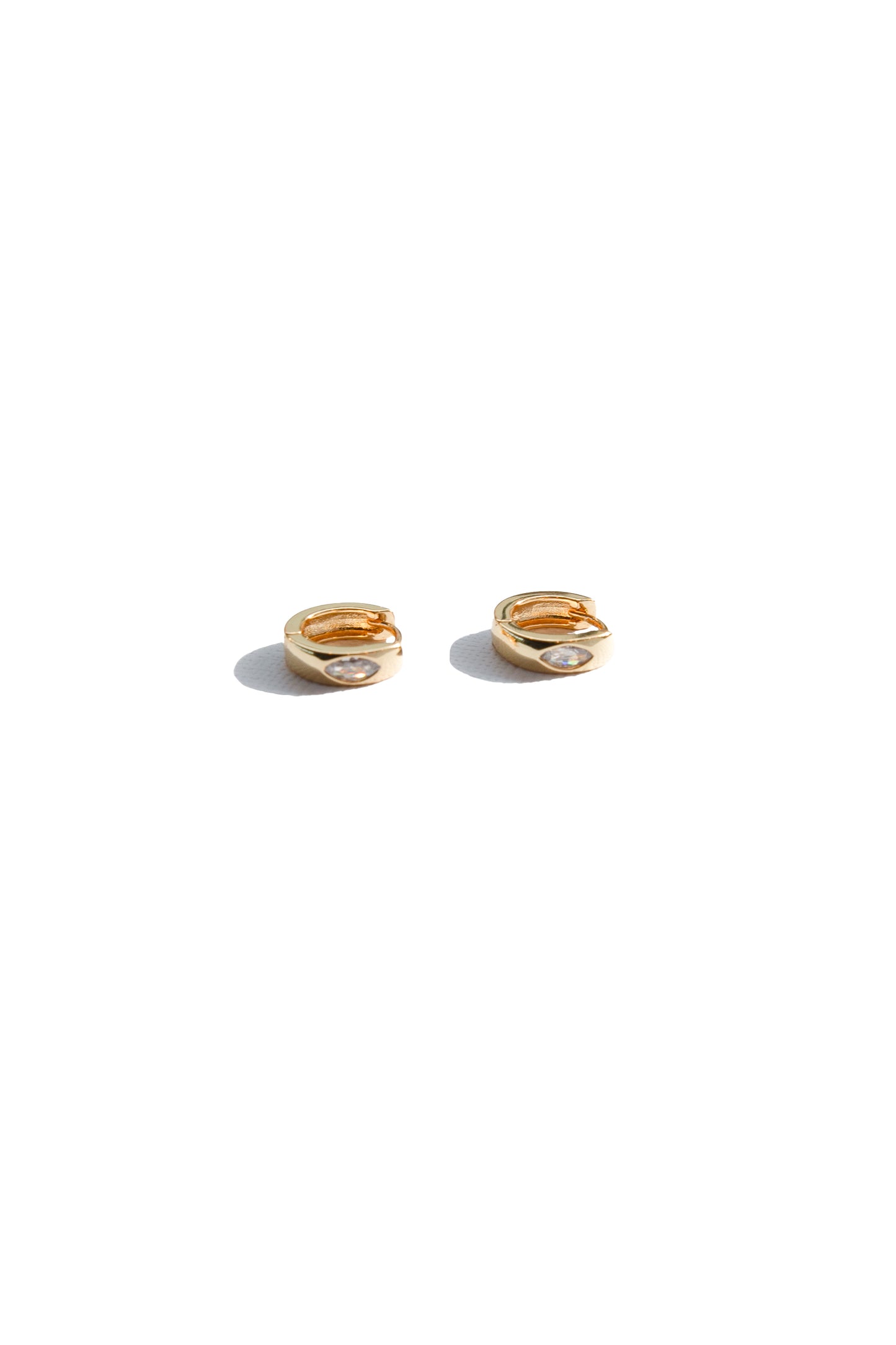 Harlow Hoop Earrings - Gold