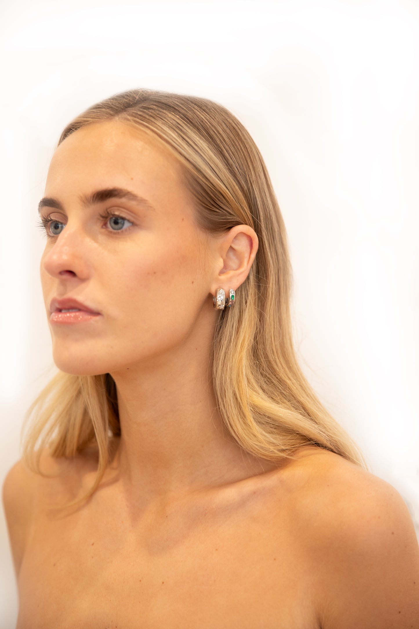 June Earrings - Silver