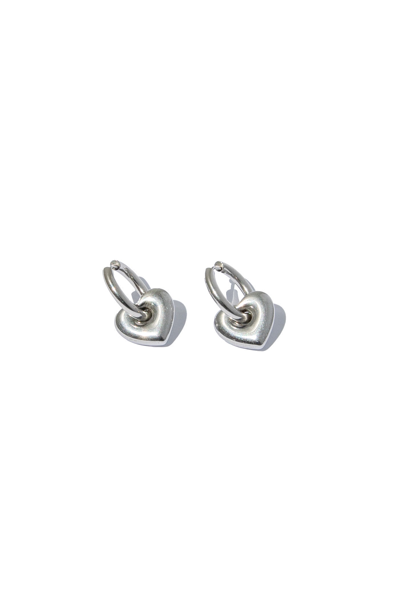 Amy Hoop Earrings - Silver