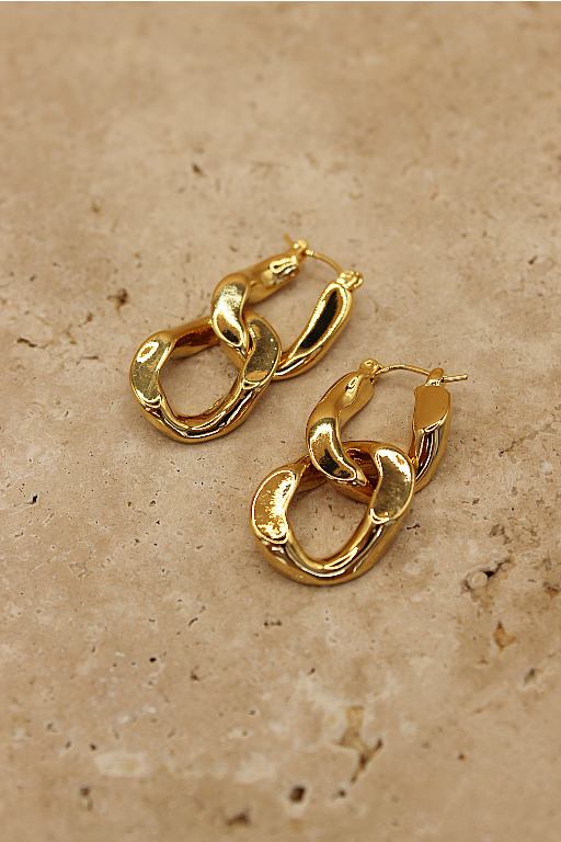 Darcey Earrings - Gold