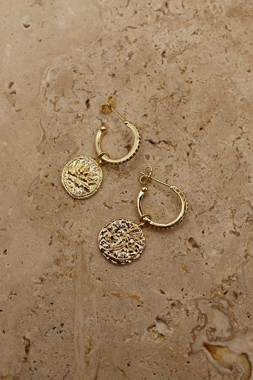 Josephine Earrings - Gold