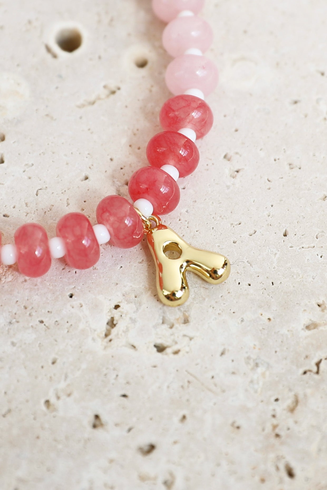 Billie Initial Necklace - Gold