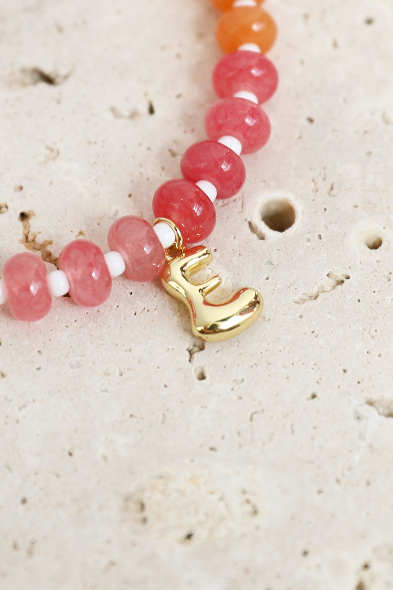 Billie Initial Necklace - Gold