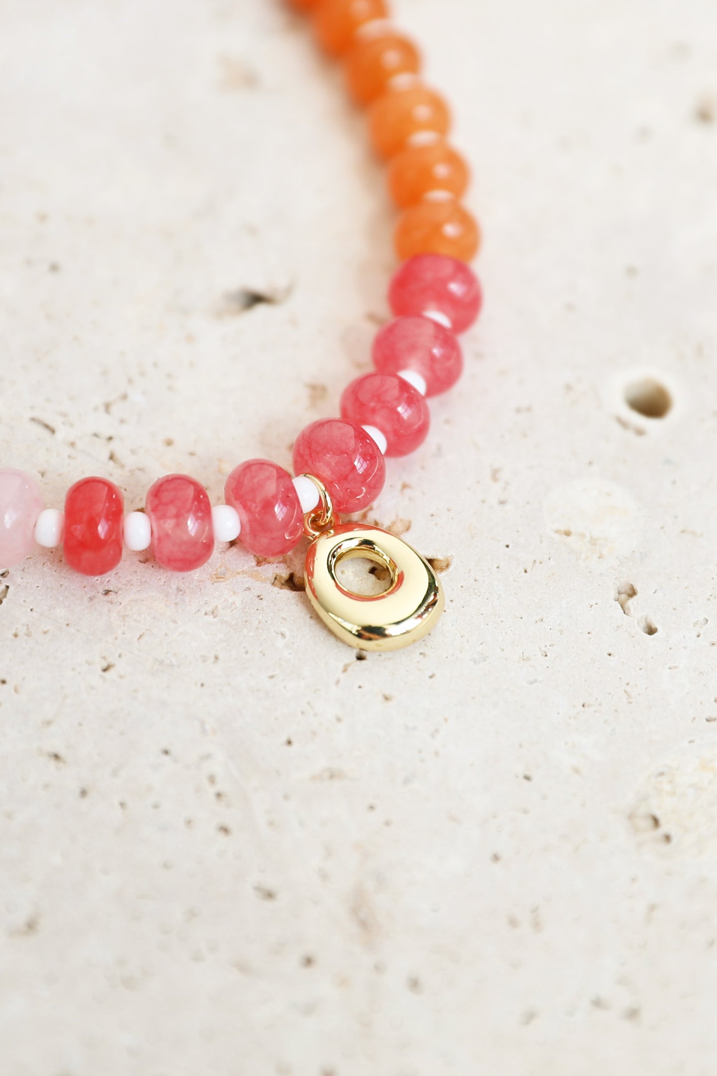 Billie Initial Necklace - Gold