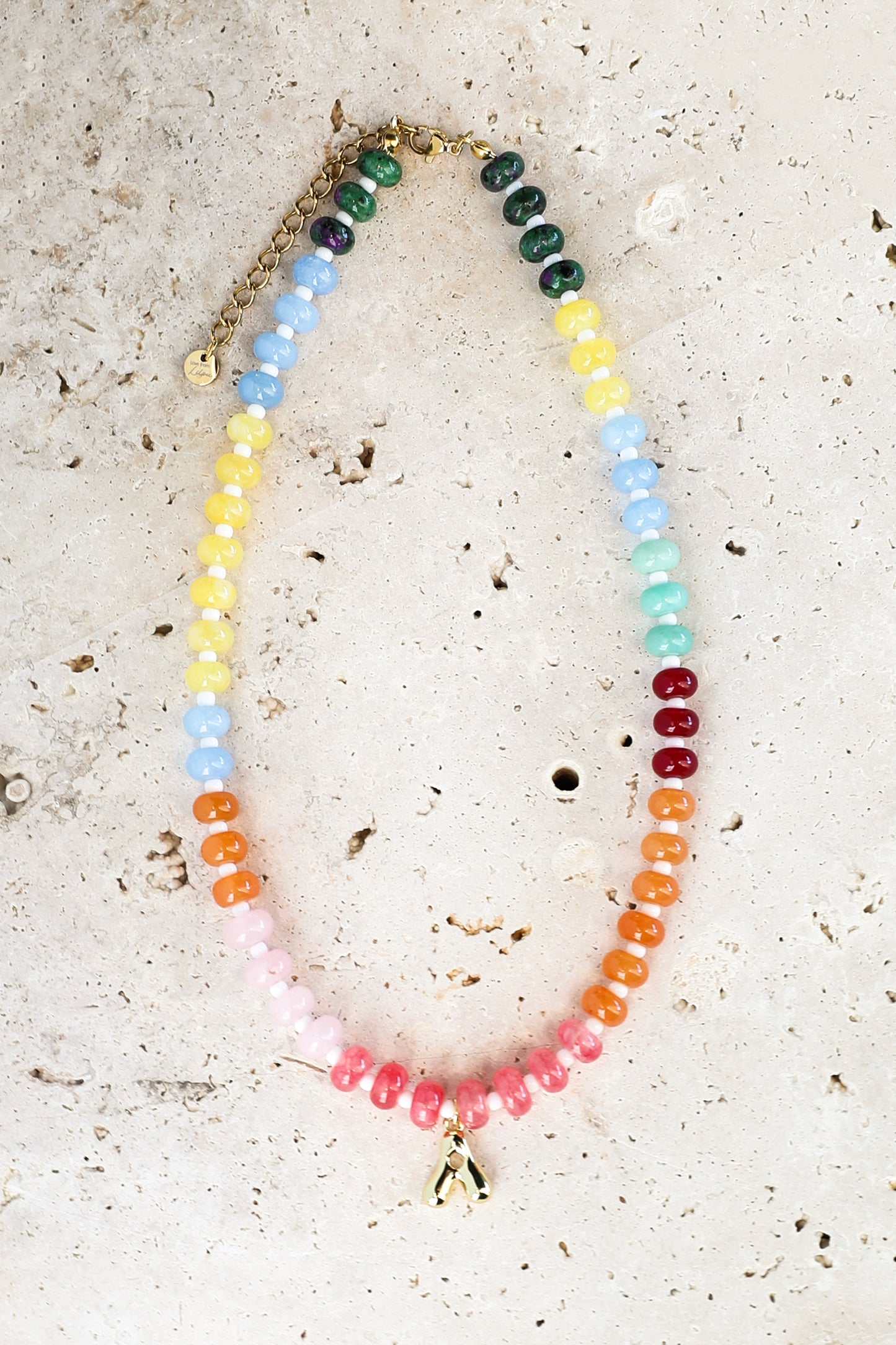 Billie Initial Necklace - Gold