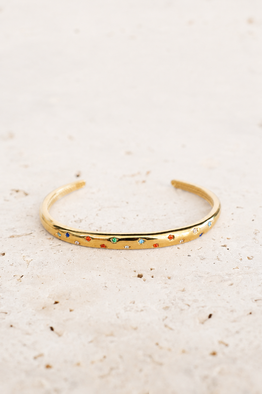 Cosmic Cuff Bracelet - Gold