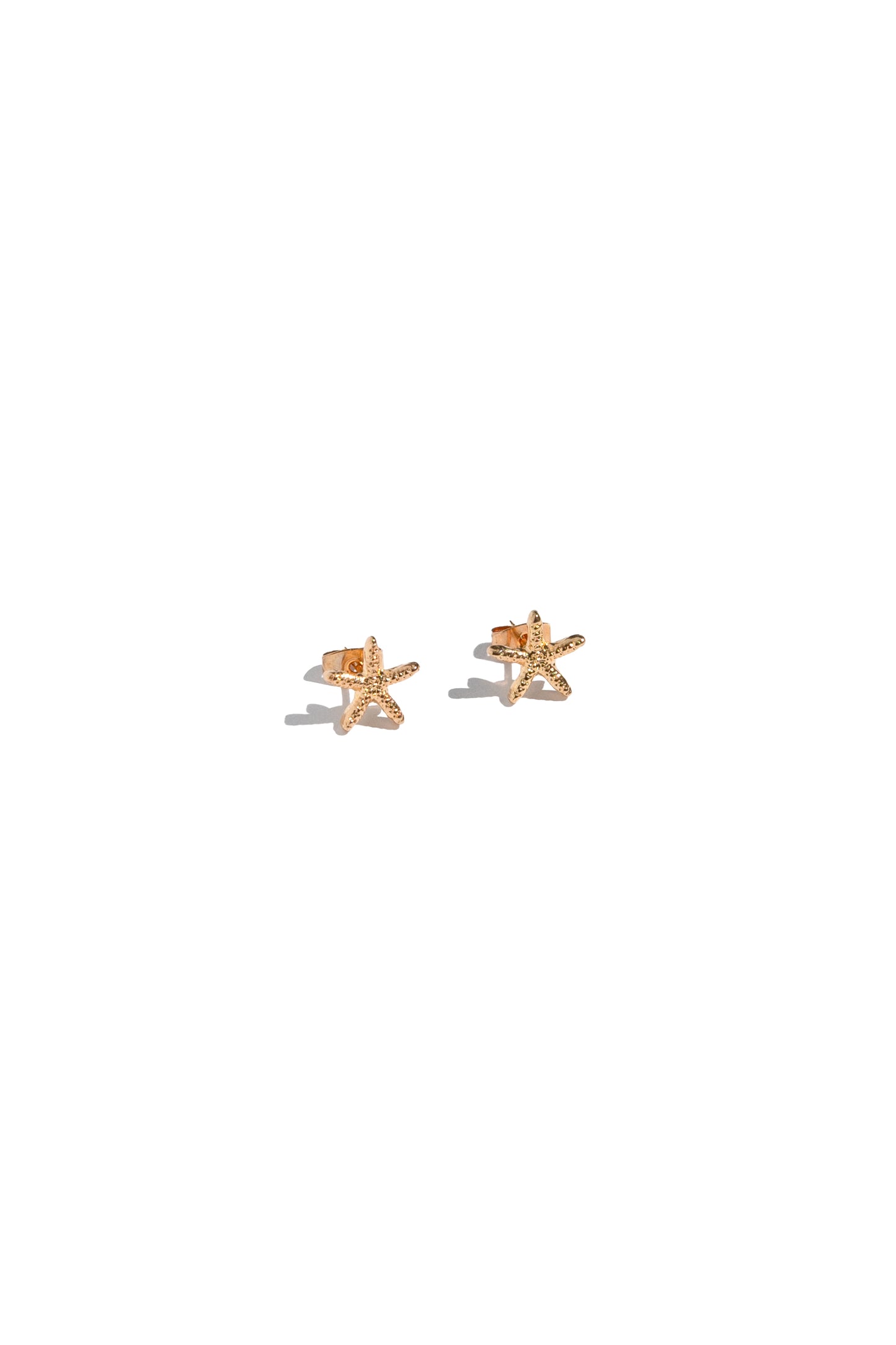 Echo Starfish Stud Earrings - Gold