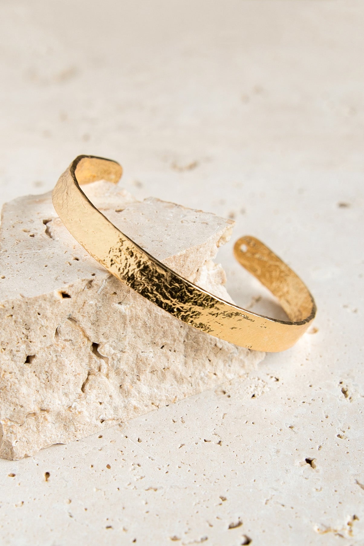 Iris Cuff Bracelet - Gold