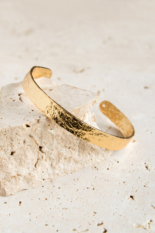 Iris Cuff Bracelet - Gold