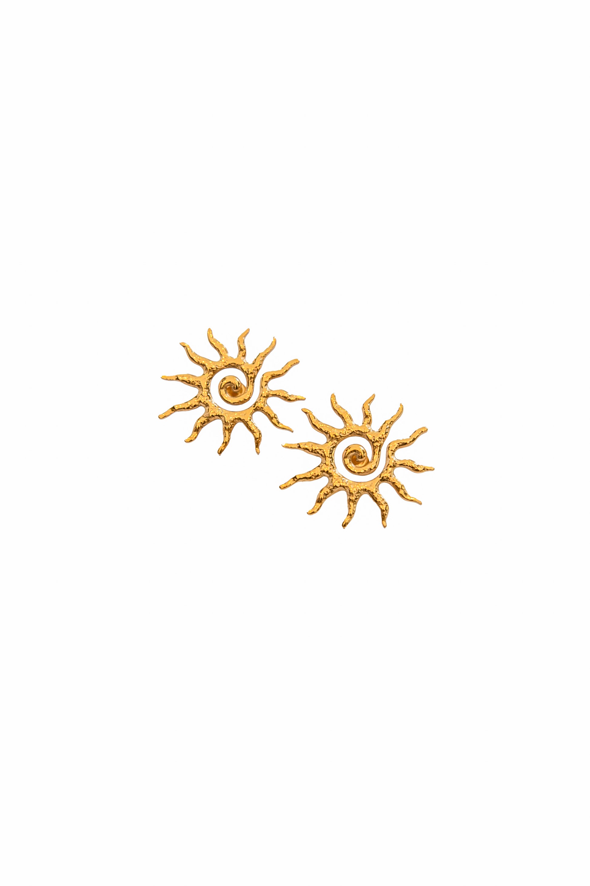 Love From Lilou - Sana Earrings - Gold - Perth - Australia - Western Australia - WA - Wa - Sun - Soleil - Euro summer - Summer - Stud