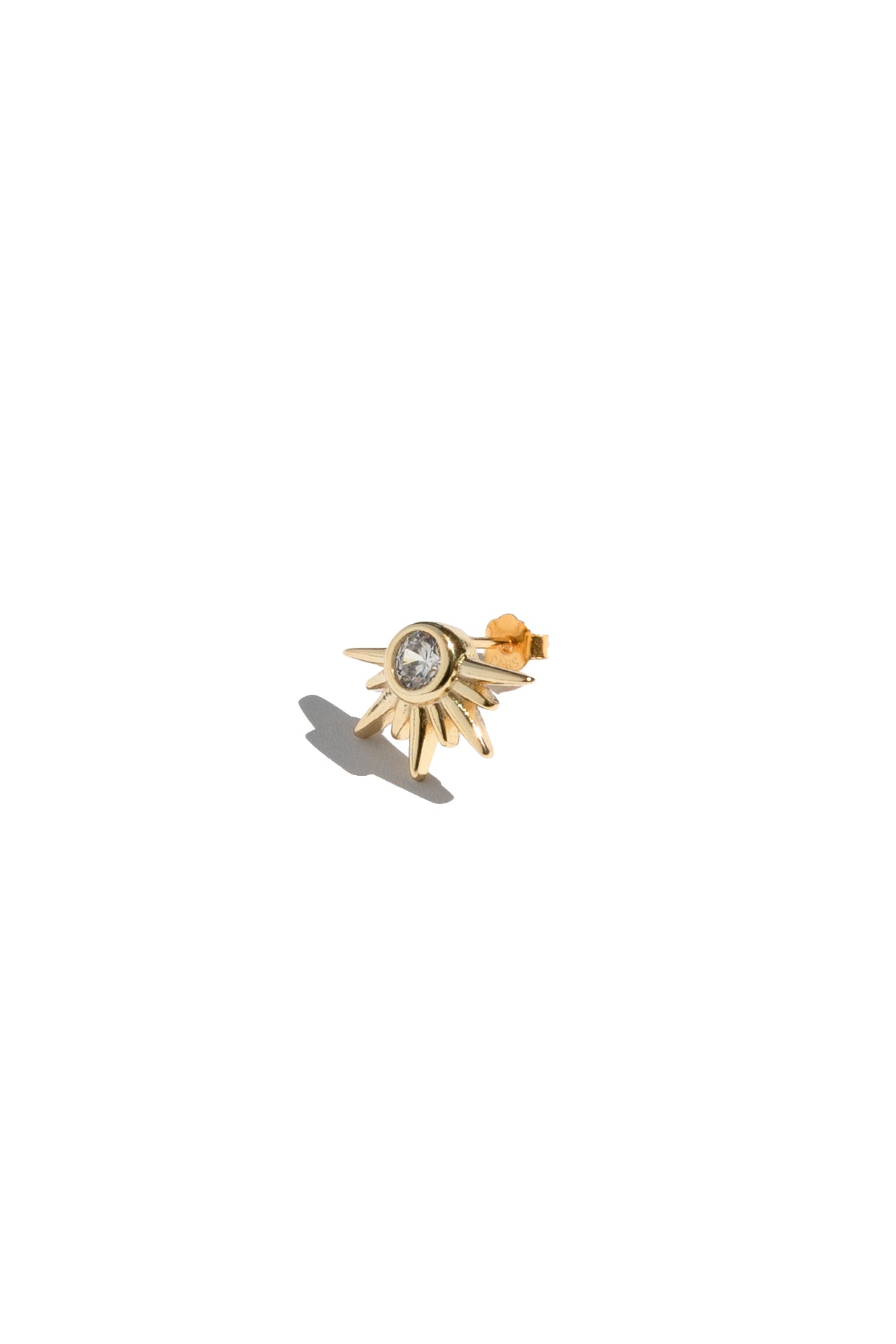 Zae Stud Earrings - Gold