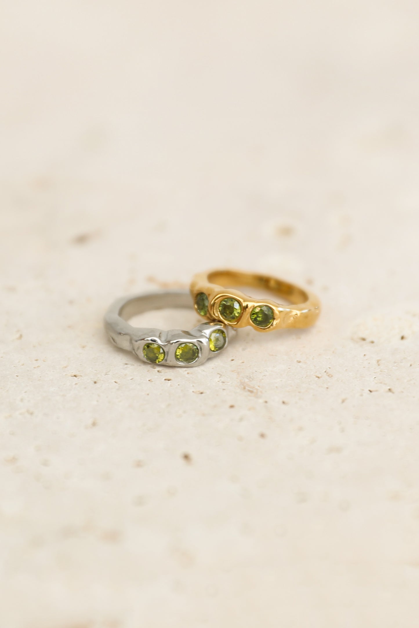 Zoe Citrine Ring - Gold