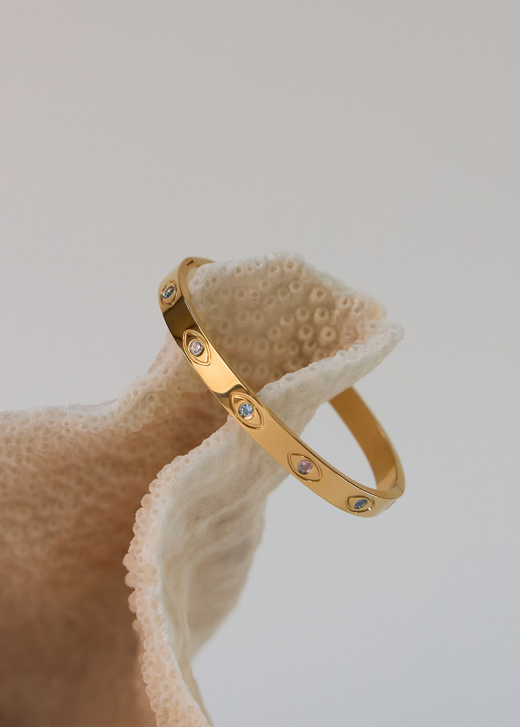 Rose Bangle - Gold