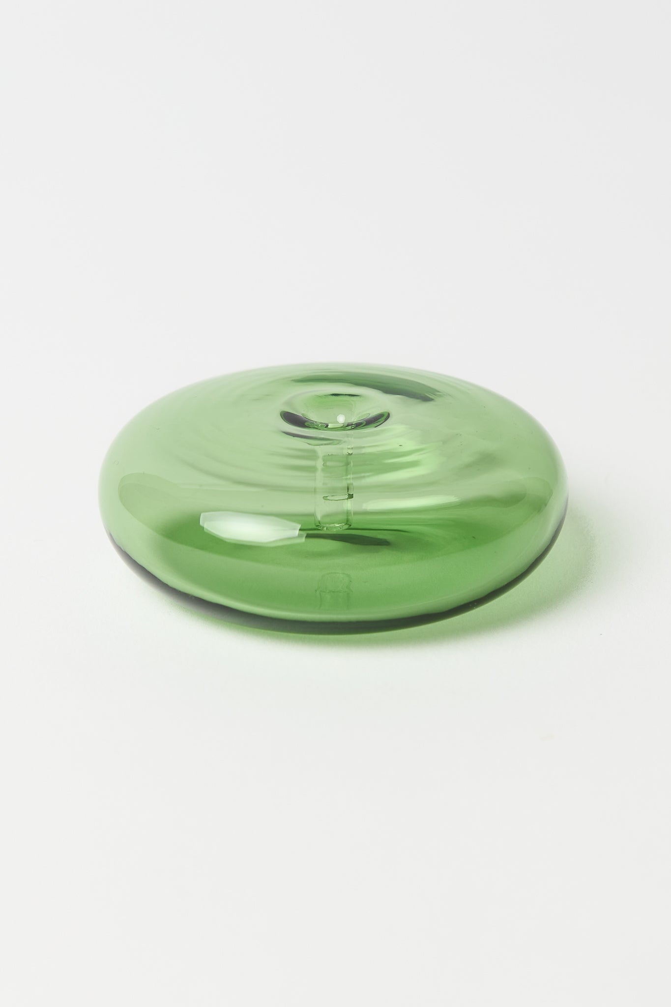 Glass Pebble Incense Holder