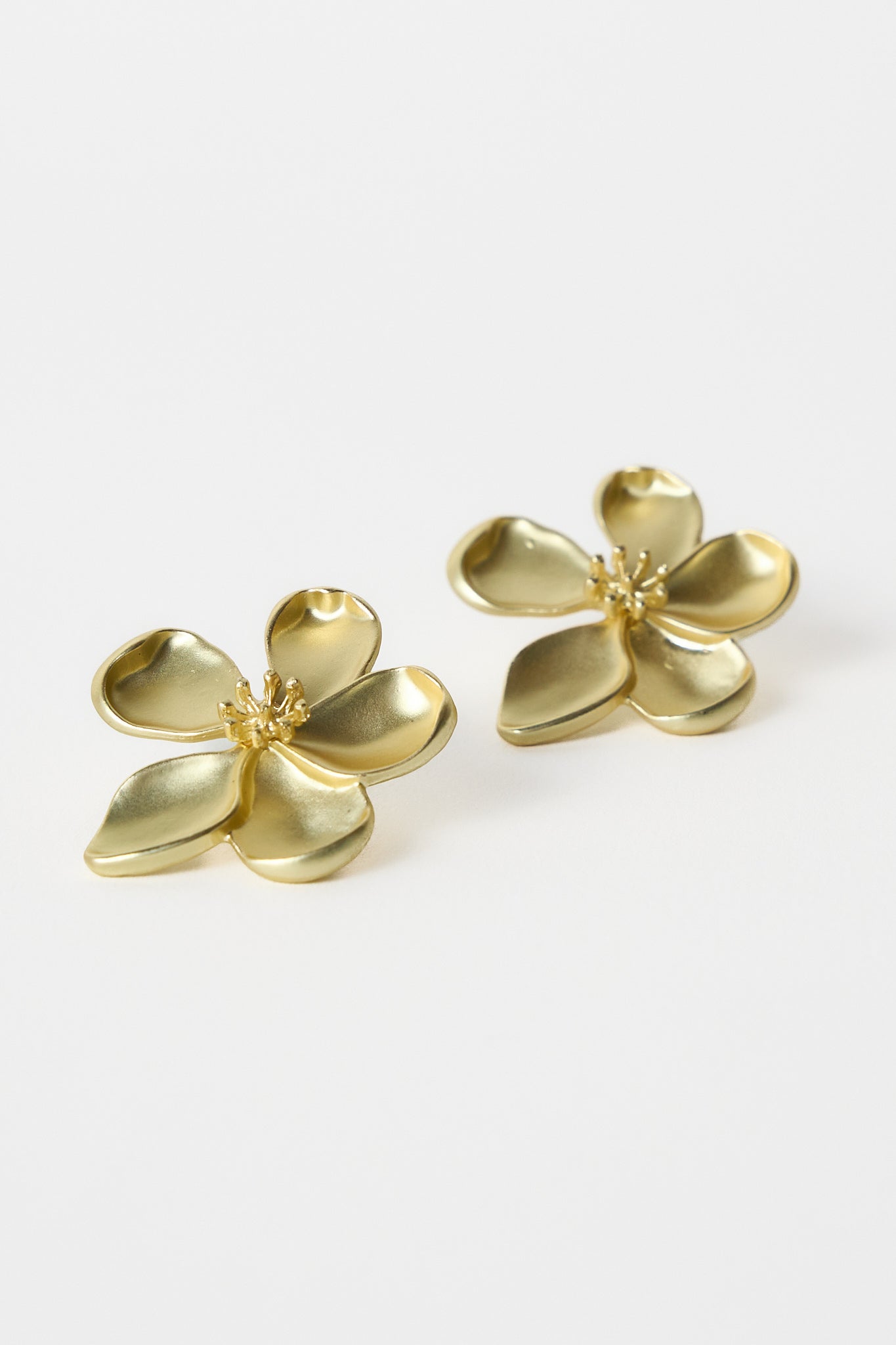 Fleur Earrings - Gold