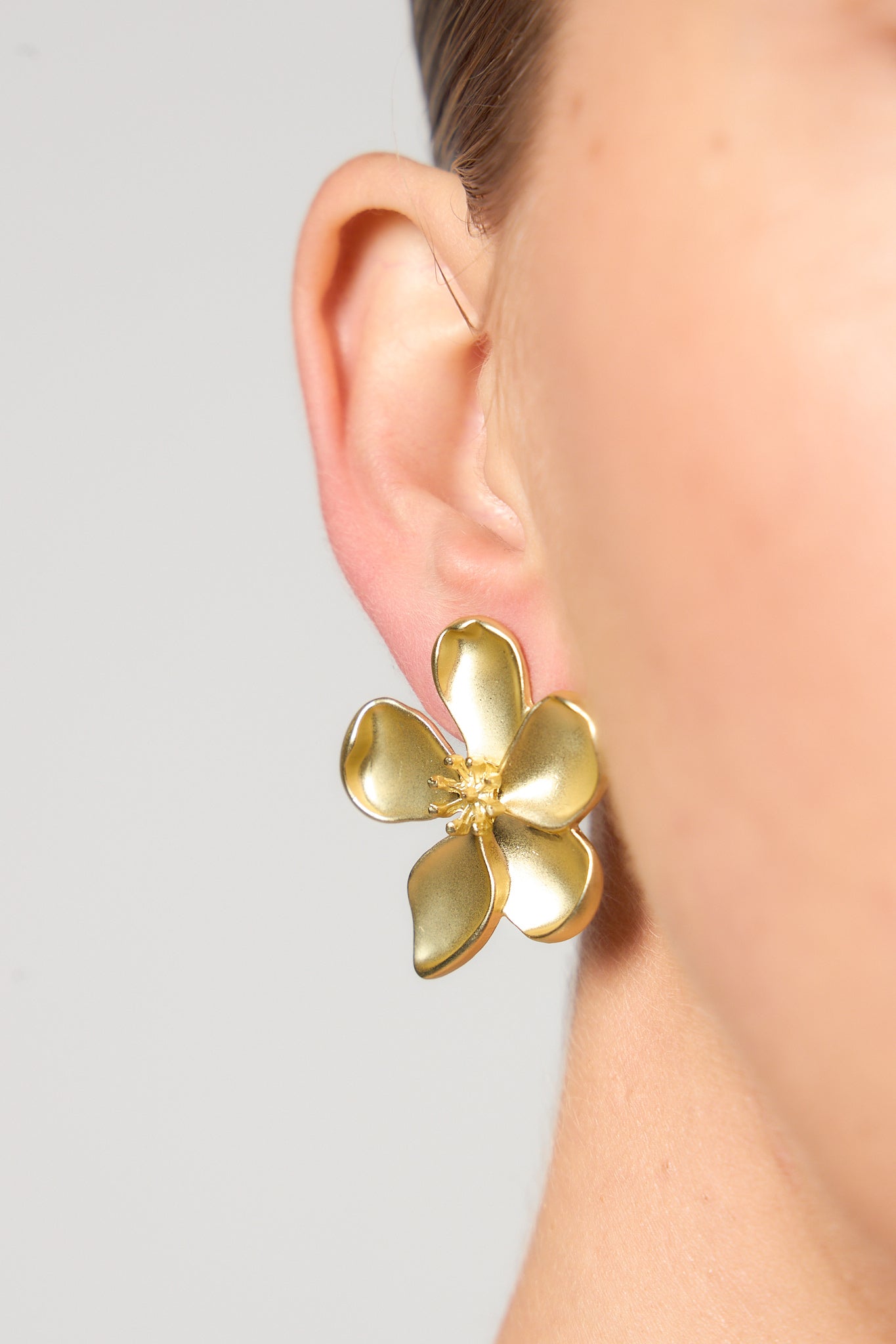 Fleur Earrings - Gold