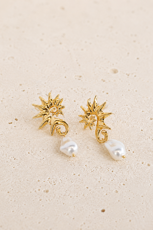 Piper Earrings - Gold