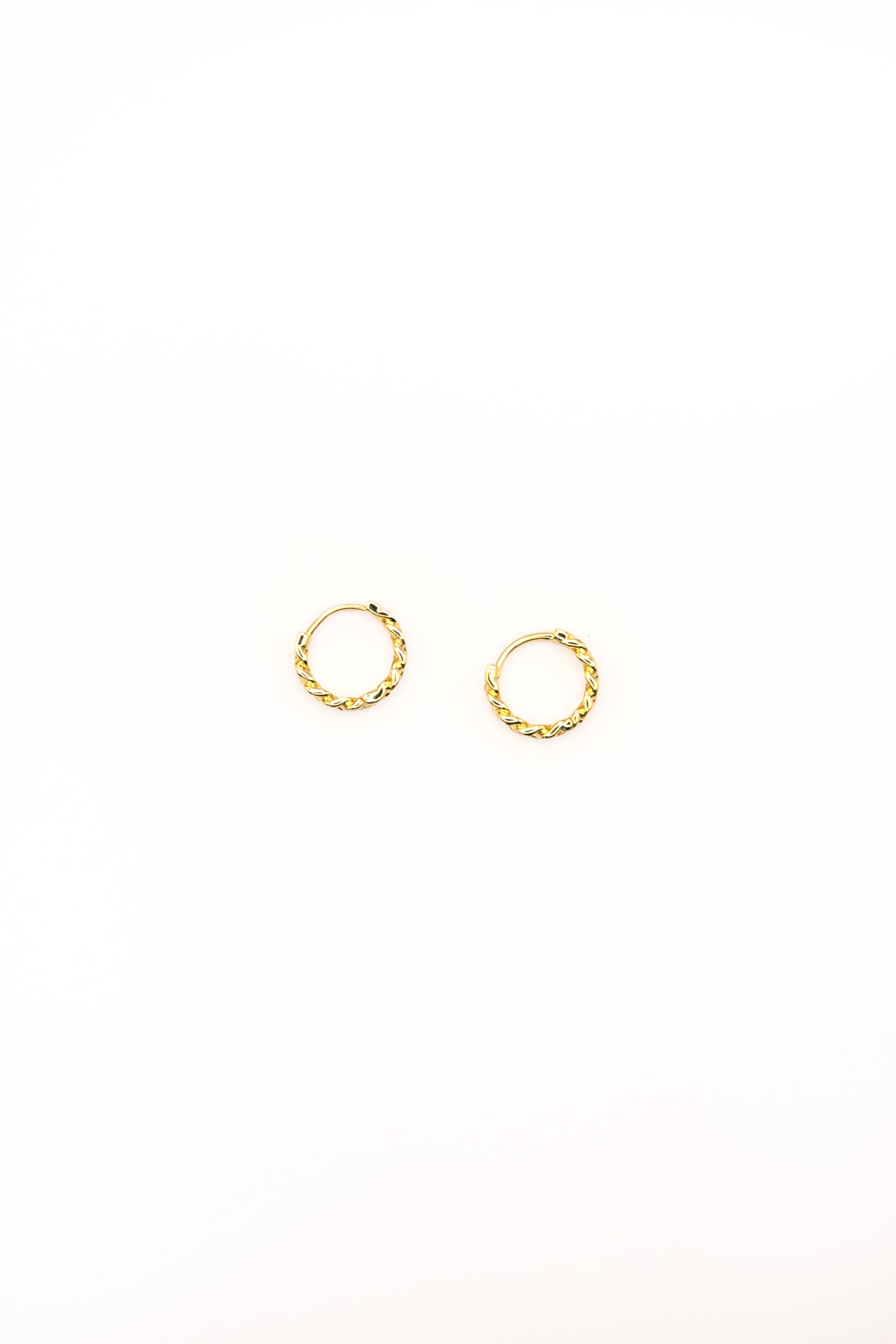 Tessa Hoop Earrings - Gold