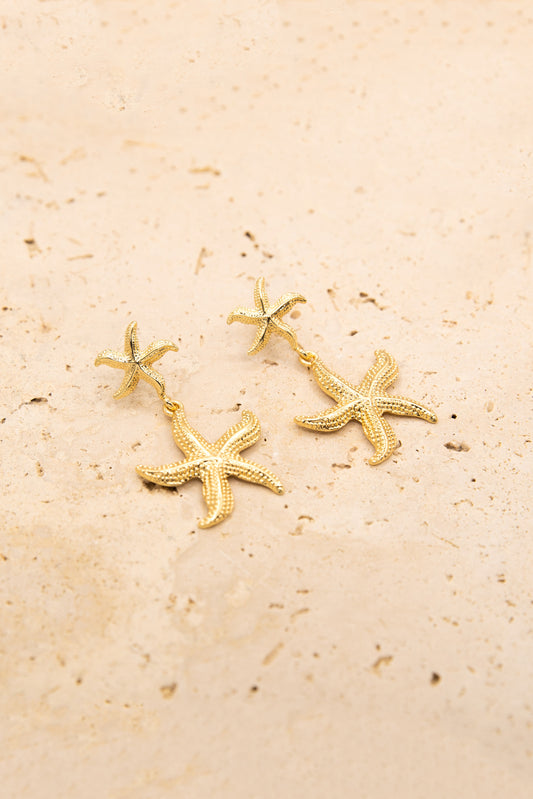 Ariel Earrings - Gold