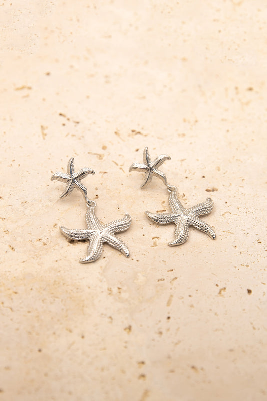 Ariel Earrings - Silver