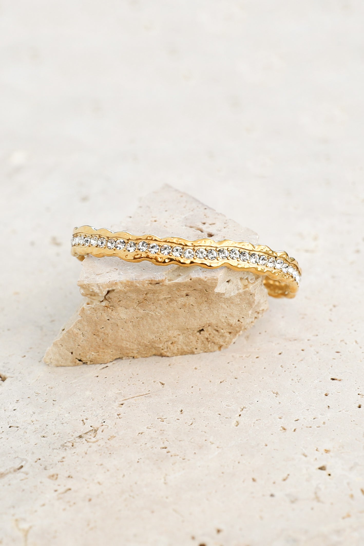 Caitlin Cuff Bracelet - Gold