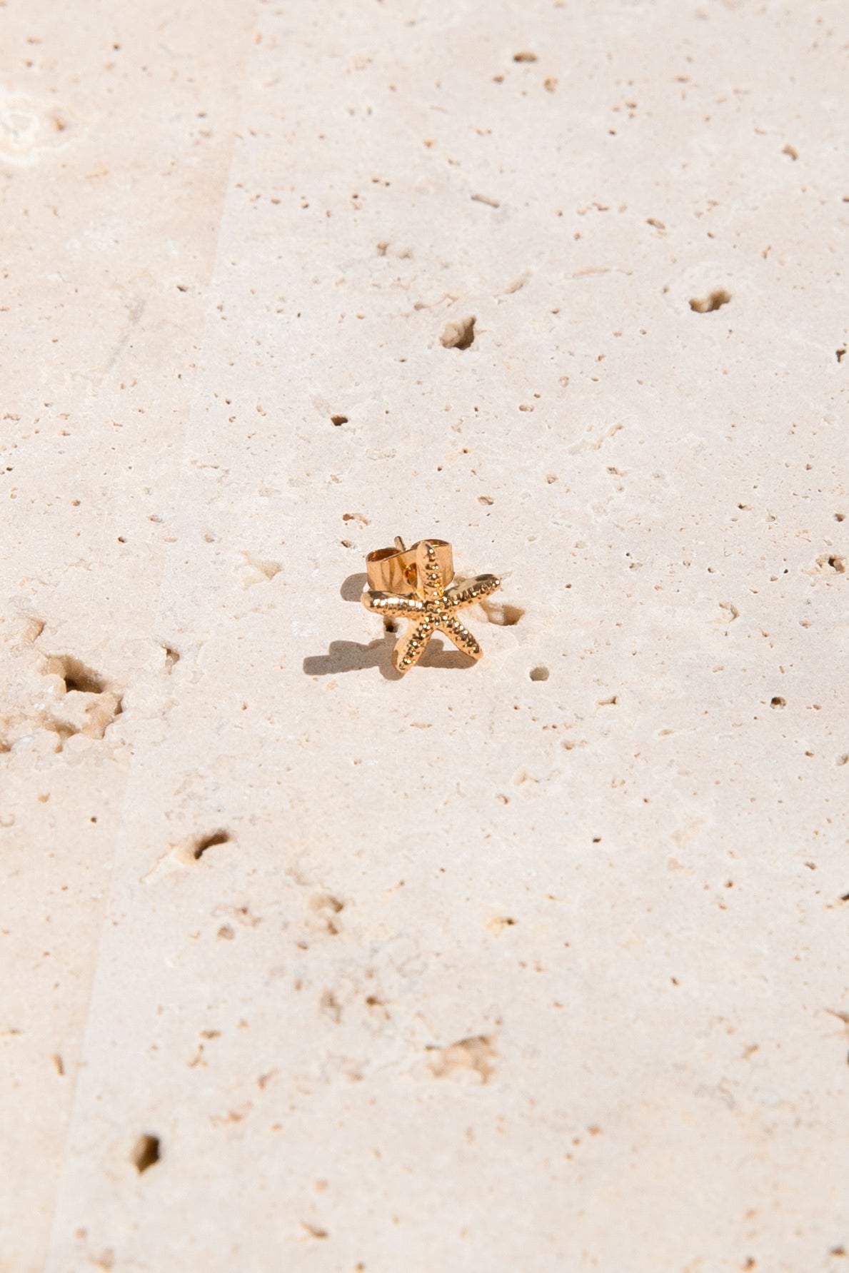 Echo Starfish Stud Earrings - Gold