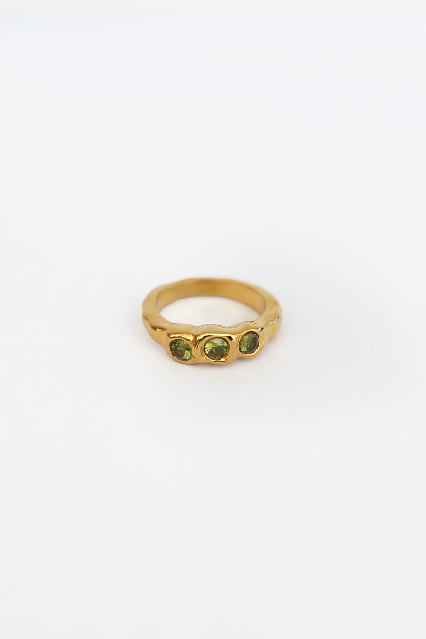 Zoe Citrine Ring - Gold