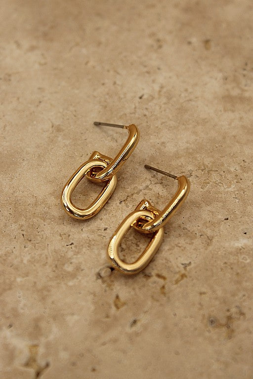 Lucy Earrings - Gold