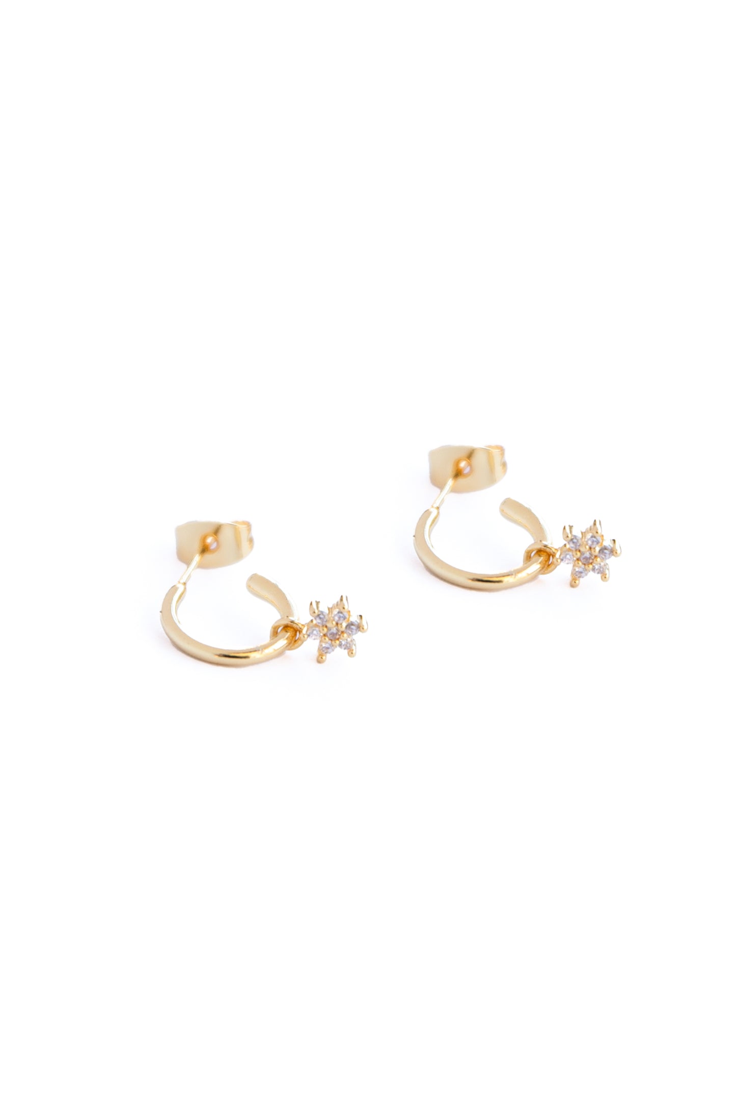 Nova Hoop Earrings - Gold