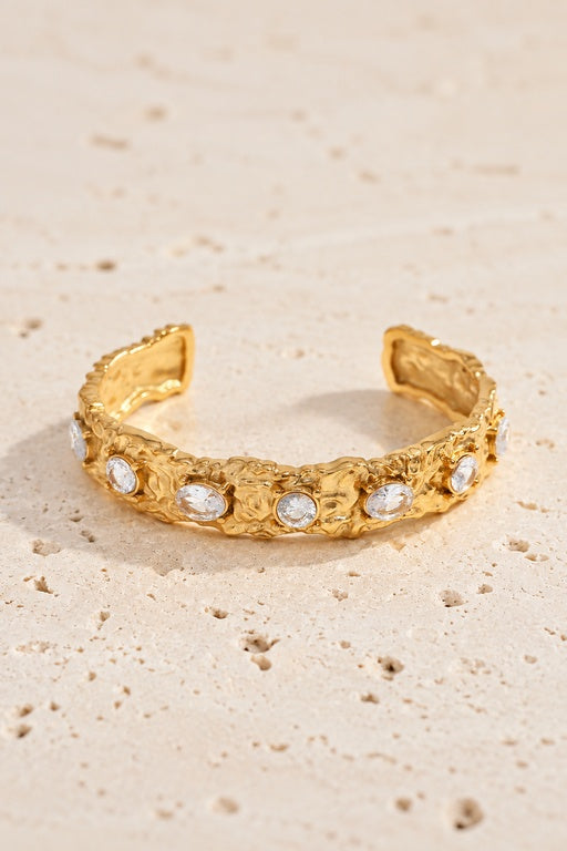 Olivia Cuff Bracelet - Gold