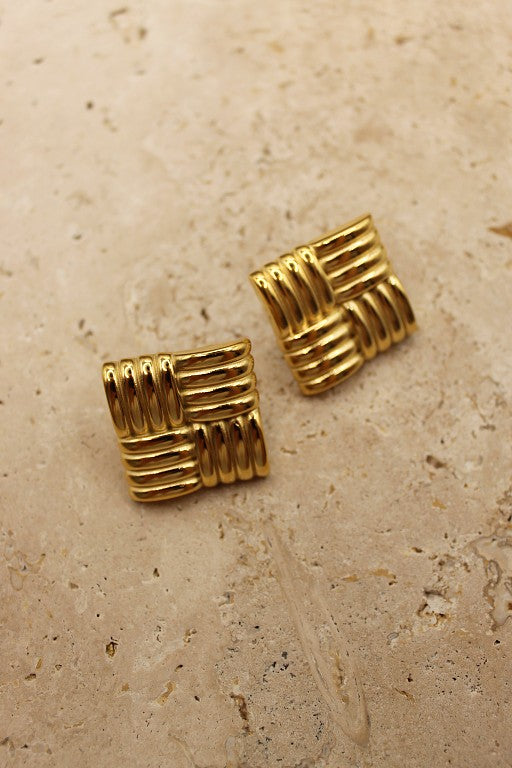 Jean Earrings - Gold