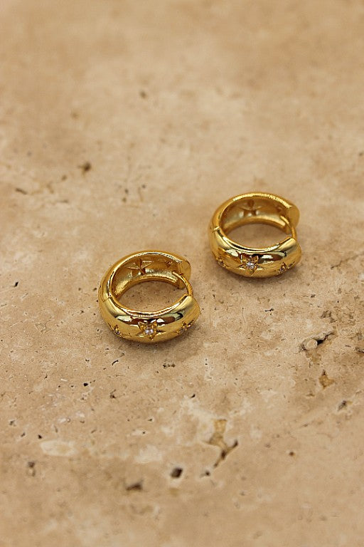 Stella Earrings - Gold